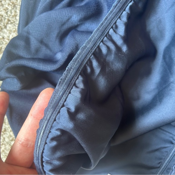 Cushnie Target Blue Strapless Sheath Dress Cocktail Formal Party Sleek 18W - Picture 7 of 10